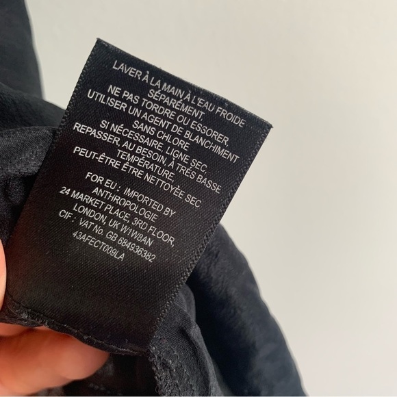 ANTHROPOLOGIE Maeve 100% Silk Tank Top Light Weight Neutral Tone Size 2 - Picture 10 of 10